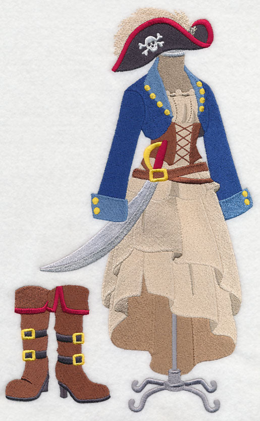 Pirate Costume Dress Form