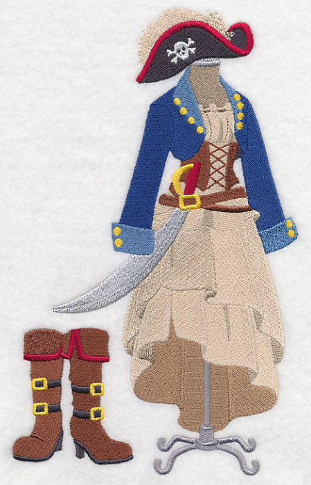 Pirate Costume Dress Form