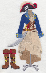 Pirate Costume Dress Form