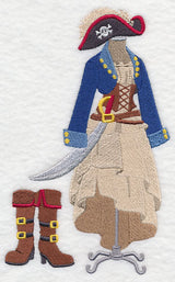 Pirate Costume Dress Form