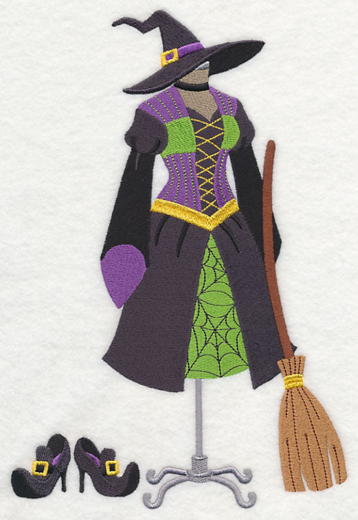Witch Costume Dress Form