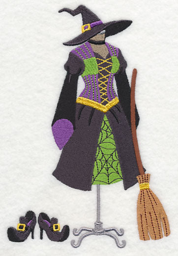 Witch Costume Dress Form