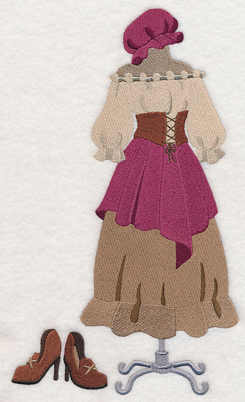 Beer Maid Costume Dress Form