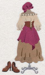 Beer Maid Costume Dress Form