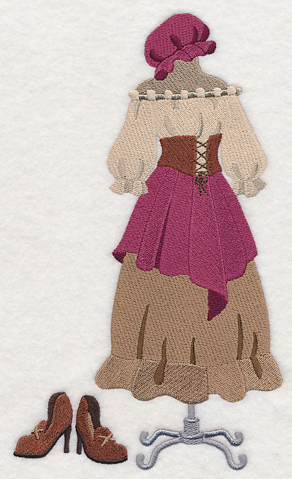 Beer Maid Costume Dress Form