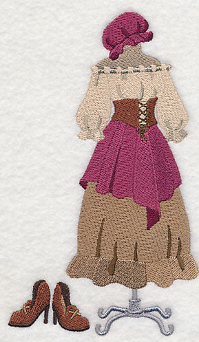 Beer Maid Costume Dress Form