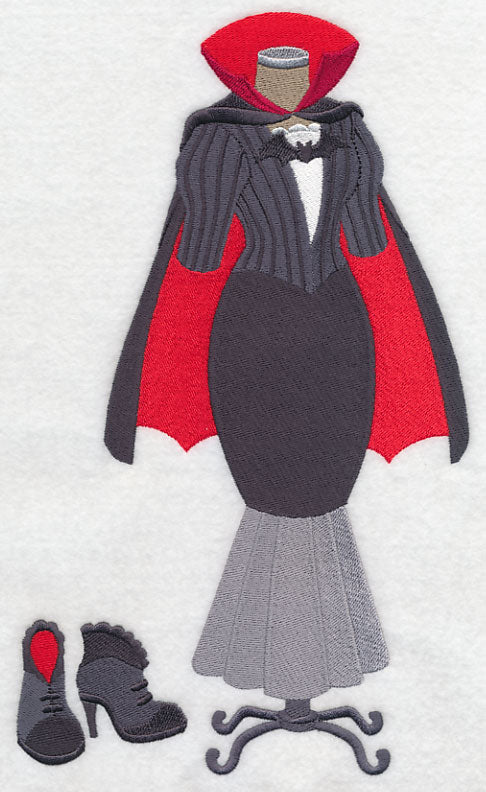 Vampire Costume Dress Form