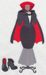 Vampire Costume Dress Form