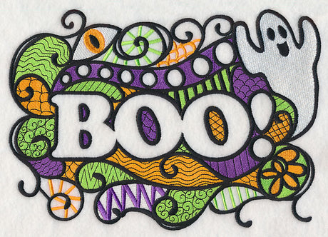 Boo! (Blackwork)