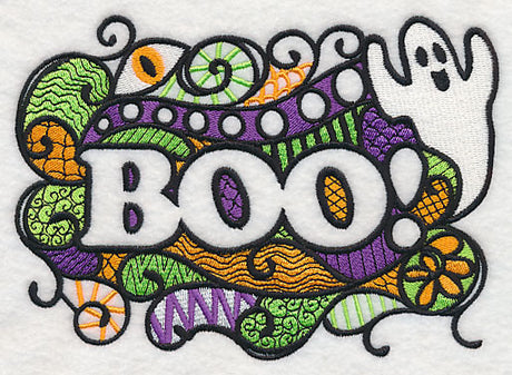Boo! (Blackwork)