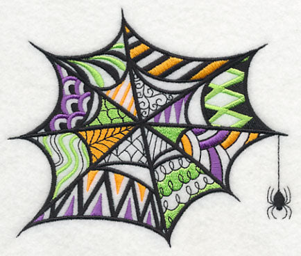 Spiderweb (Blackwork)