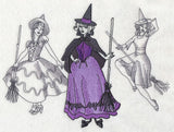 Witch Costume Fashion Plate