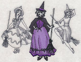 Witch Costume Fashion Plate