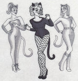 Black Cat Costume Fashion Plate