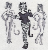 Black Cat Costume Fashion Plate