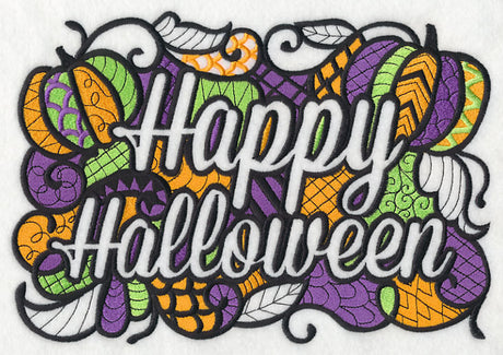 Happy Halloween (Blackwork)