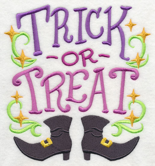 Trick or Treat with Witch Boots