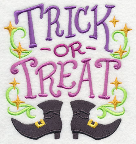 Trick or Treat with Witch Boots