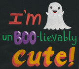 I'm Un-BOO-lievably Cute