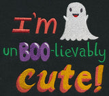 I'm Un-BOO-lievably Cute