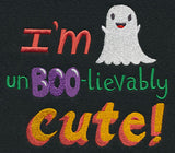 I'm Un-BOO-lievably Cute
