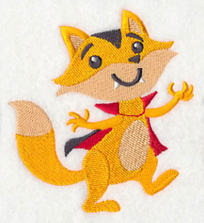 Halloween Fox Vampire