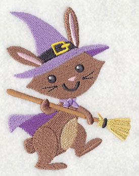 Halloween Bunny Witch