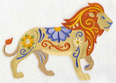 Flower Power Lion
