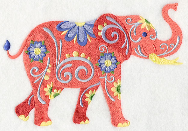 Flower Power Elephant