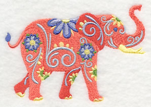 Flower Power Elephant
