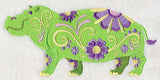 Flower Power Hippo