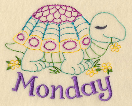 Monday Turtle (Vintage)