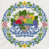 Bountiful Elegance Basket and Wreath