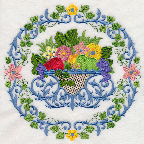 Bountiful Elegance Basket and Wreath