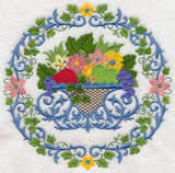 Bountiful Elegance Basket and Wreath