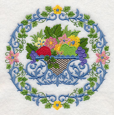 Bountiful Elegance Basket and Wreath