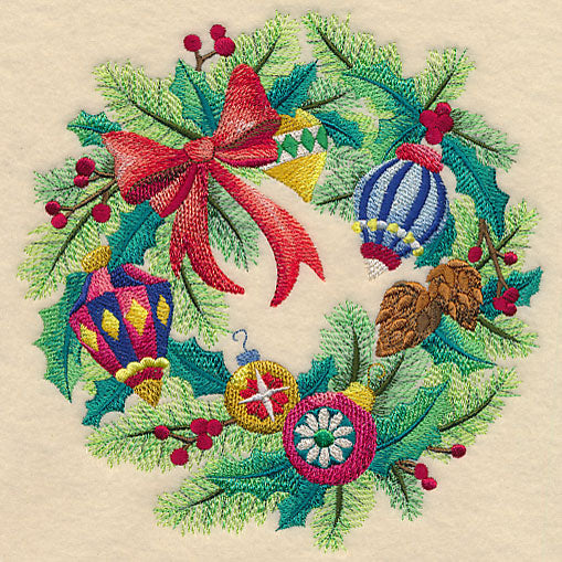 Antique Adornments Wreath