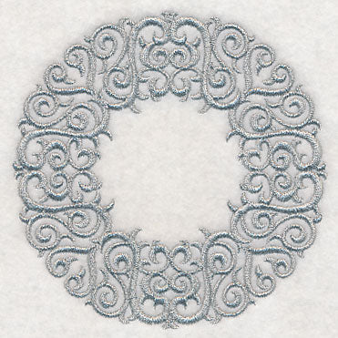 Shimmering Filigree Wreath