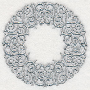 Shimmering Filigree Wreath