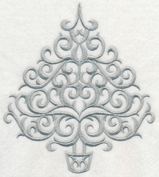 Shimmering Filigree Christmas Tree