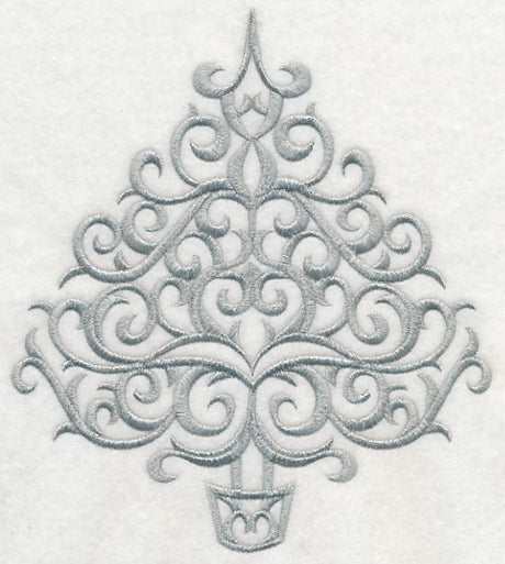 Shimmering Filigree Christmas Tree