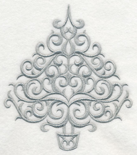 Shimmering Filigree Christmas Tree