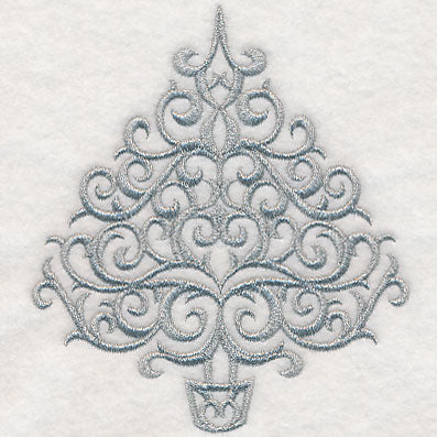 Shimmering Filigree Christmas Tree