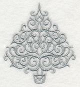 Shimmering Filigree Christmas Tree