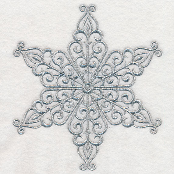 Shimmering Filigree Snowflake