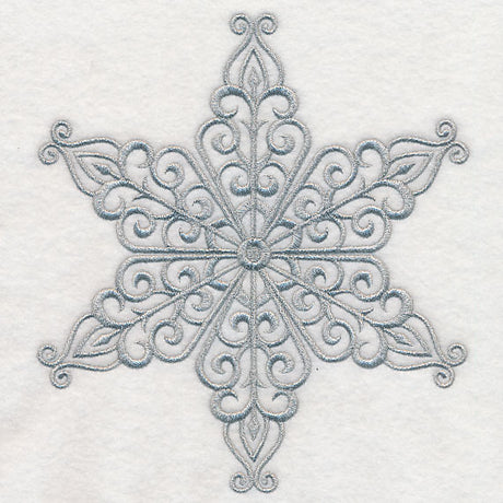 Shimmering Filigree Snowflake