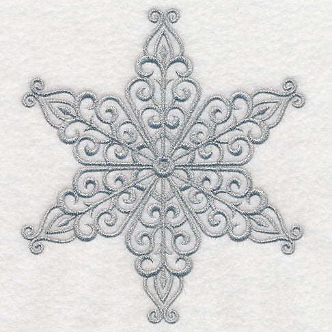 Shimmering Filigree Snowflake