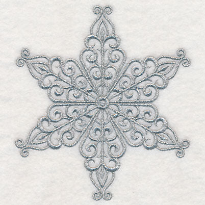 Shimmering Filigree Snowflake