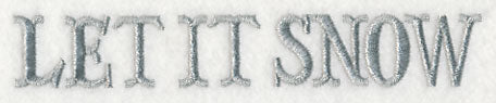 Shimmering Let It Snow