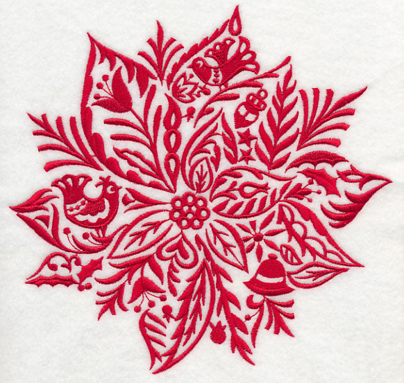 Scandinavian Christmas Poinsettia